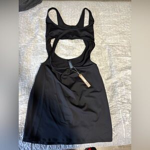 SKIMS Recycled Swim Cut Out Tank Dress